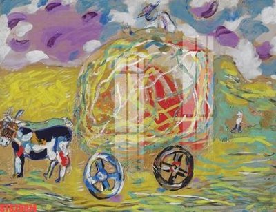 File gốc Tranh sơn dầu phương tây tổng hợp STS20574 (in mica) làm bảng hiệu