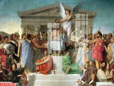 File gốc in mica Tranh sơn dầu phương tây tổng hợp STS20774 chất lượng