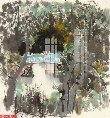 File ảnh Tranh sơn dầu phương tây tổng hợp STS20796 (gốc) in decal dán tường