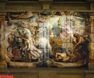 Download file gốc Tranh sơn dầu phương tây tổng hợp STS20808 (in mica) trang trí