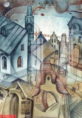 File tranh Tranh sơn dầu phương tây tổng hợp STS20967 (file gốc) chuẩn màu in