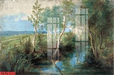 File gốc Tranh sơn dầu phương tây tổng hợp STS20991 (in mica) làm quà tặng