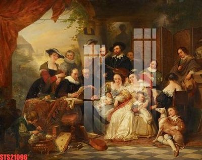 File PSD Tranh sơn dầu phương tây tổng hợp STS21096 (bản gốc) dễ dàng edit