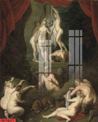 Download file gốc Tranh sơn dầu phương tây tổng hợp STS21138 (in lụa) nghệ thuật