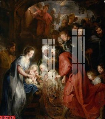 File ảnh Tranh sơn dầu phương tây tổng hợp STS21216 (gốc) in backdrop sự kiện