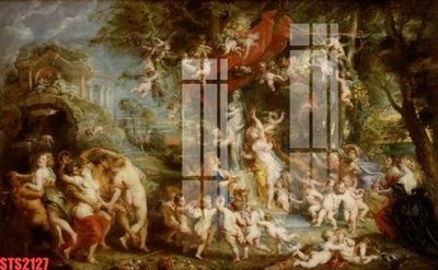 Tải file tranh Tranh sơn dầu phương tây tổng hợp STS2127 (gốc) tại Filetranh.com