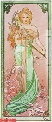 File tranh Tranh sơn dầu phương tây tổng hợp STS21488 (bản gốc) in canvas