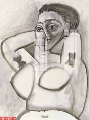 File tranh Tranh sơn dầu phương tây tổng hợp STS21582 (bản gốc) treo tường