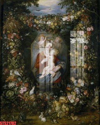 Download file tranh Tranh sơn dầu phương tây tổng hợp STS21782 (file gốc PSD)