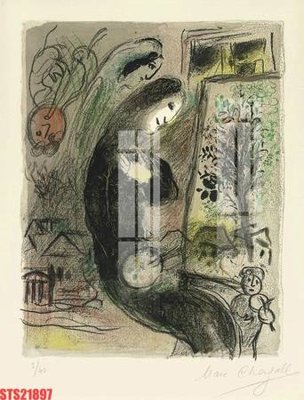 Ảnh gốc Tranh sơn dầu phương tây tổng hợp STS21897 (độ nét cao) in tráng gương