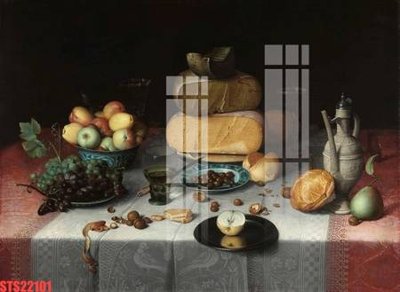 File gốc Tranh sơn dầu phương tây tổng hợp STS22101 (bản quyền) cho in ấn