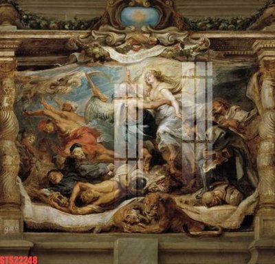 Chi tiết file gốc Tranh sơn dầu phương tây tổng hợp STS22248 (cho in tráng gương)