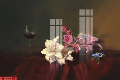 File gốc Tranh sơn dầu phương tây tổng hợp STS22358 (chủ đề hiện đại) trang trí