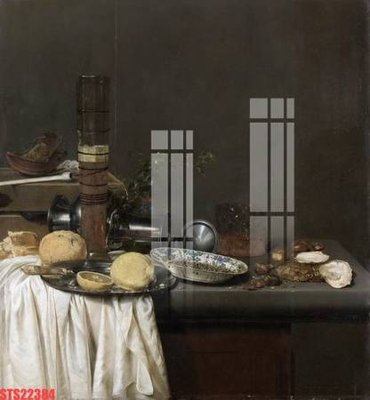 File gốc Tranh sơn dầu phương tây tổng hợp STS22384 (thiết kế) cho in ấn