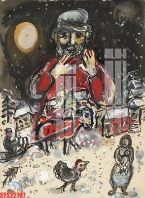 Hình ảnh file gốc in trần nhà Tranh sơn dầu phương tây tổng hợp STS22767