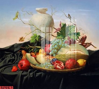 File ảnh Tranh sơn dầu phương tây tổng hợp STS22783 (gốc) in poster