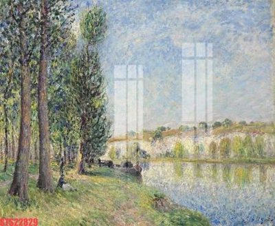 File ảnh Tranh sơn dầu phương tây tổng hợp STS22829 (gốc) in standee