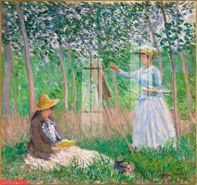 File in trần Tranh sơn dầu phương tây tổng hợp STS22949 (bản gốc) hoa văn