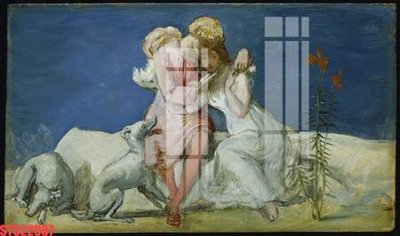 File tranh Tranh sơn dầu phương tây tổng hợp STS22987 (ảnh gốc) độ nét vượt trội