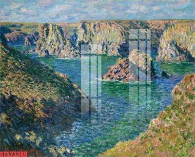 File tranh Tranh sơn dầu phương tây tổng hợp STS23389 (ảnh gốc) in trần 3D