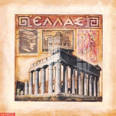 Hình ảnh file gốc in lụa Tranh sơn dầu phương tây tổng hợp STS23418