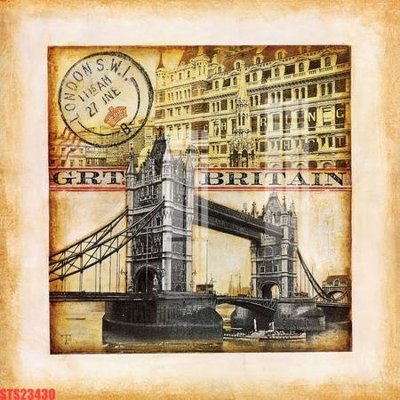 File gốc Tranh sơn dầu phương tây tổng hợp STS23430 (in mica) cắt laser