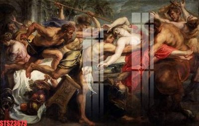 Mua file gốc Tranh sơn dầu phương tây tổng hợp STS23673 (PSD) tại Filetranh.com