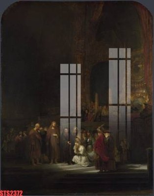 File gốc Tranh sơn dầu phương tây tổng hợp STS2372 (in lụa) tranh phong thủy