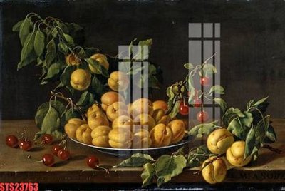 Hình ảnh file gốc Tranh sơn dầu phương tây tổng hợp STS23763 cho in UV