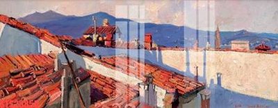 Download file Tranh sơn dầu phương tây tổng hợp STS23855 (gốc) in mica bàn thờ