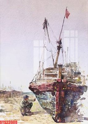 File in ấn Tranh sơn dầu phương tây tổng hợp STS23908 chuyên nghiệp