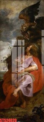 File in mica Tranh sơn dầu phương tây tổng hợp STS24020 (bản gốc) làm vách ngăn