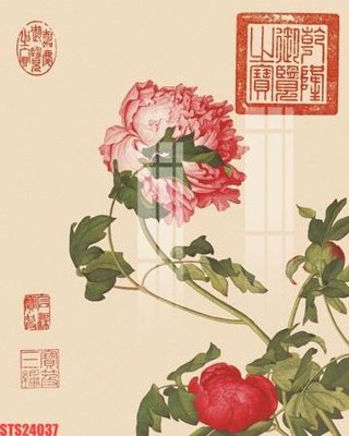 Hình ảnh file gốc in lụa Tranh sơn dầu phương tây tổng hợp STS24037