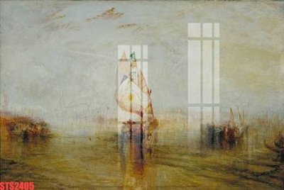 Download file gốc Tranh sơn dầu phương tây tổng hợp STS2405 (in mica) trong suốt