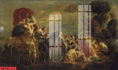 Hình ảnh gốc Tranh sơn dầu phương tây tổng hợp STS24090 (để in khổ lớn)