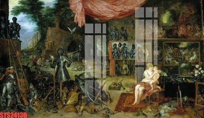 File in ấn Tranh sơn dầu phương tây tổng hợp STS24130 chuyên nghiệp