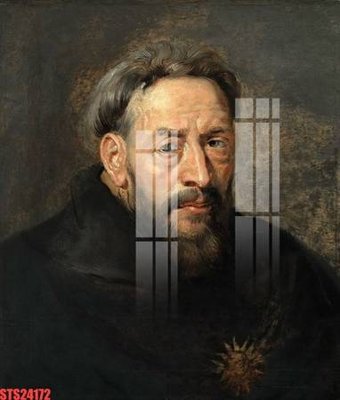 File gốc Tranh sơn dầu phương tây tổng hợp STS24172 (in mica) làm bảng hiệu