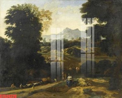 File gốc Tranh sơn dầu phương tây tổng hợp STS24220 (ảnh chi tiết) để in trần