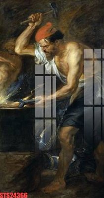 File PSD Tranh sơn dầu phương tây tổng hợp STS24366 (bản gốc) cho nhà in