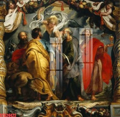 Ảnh gốc Tranh sơn dầu phương tây tổng hợp STS24422 (độ nét cao) in mica