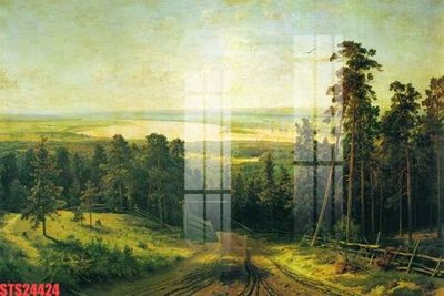 File gốc Tranh sơn dầu phương tây tổng hợp STS24424 (in tráng gương) nghệ thuật