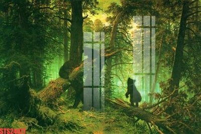 Download file gốc Tranh sơn dầu phương tây tổng hợp STS24477 (in mica) logo