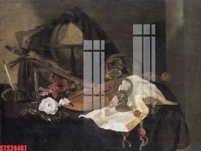 Tải file tranh Tranh sơn dầu phương tây tổng hợp STS24487 (ảnh gốc) ngay