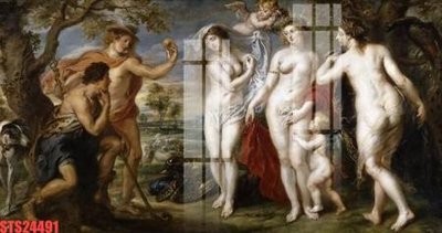 File in mica Tranh sơn dầu phương tây tổng hợp STS24491 (bản gốc) làm vách ngăn