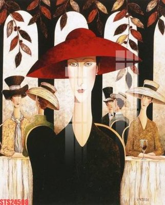 File tranh Tranh sơn dầu phương tây tổng hợp STS24508 (bản gốc) in canvas