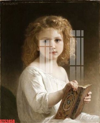 File PSD Tranh sơn dầu phương tây tổng hợp STS2458 (gốc) tách lớp chi tiết