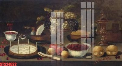 File ảnh Tranh sơn dầu phương tây tổng hợp STS24622 (gốc) cho trang trí nhà hàng