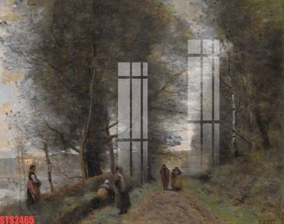 Mua file gốc Tranh sơn dầu phương tây tổng hợp STS2465 (PSD) tại Filetranh.com