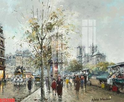 Ảnh gốc file in lụa Tranh sơn dầu phương tây tổng hợp STS2466 chi tiết