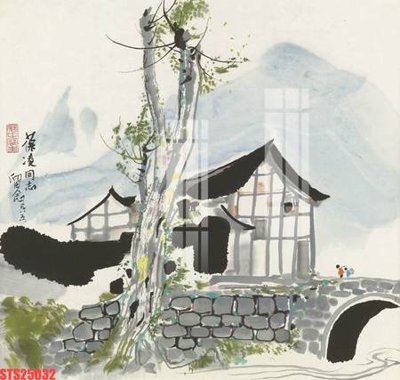 Ảnh gốc Tranh sơn dầu phương tây tổng hợp STS25032 (siêu chi tiết) để in ấn